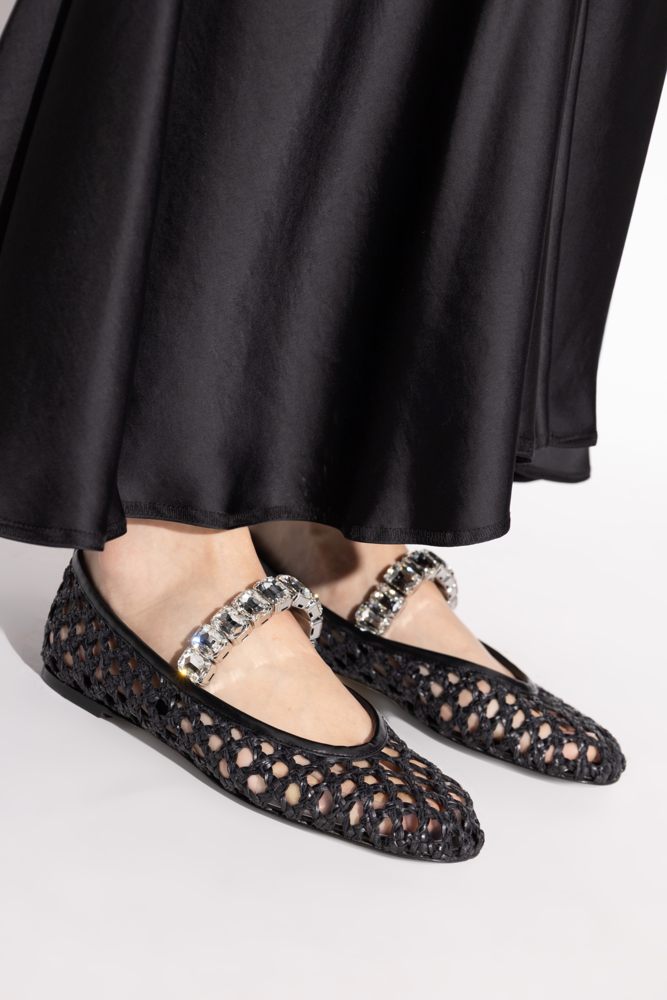 フラットシューズ CASADEI Woman Ballet flats Black 1A290J0101C2801 9000 Black Ballet Flats Casadei - Vitkac AS
